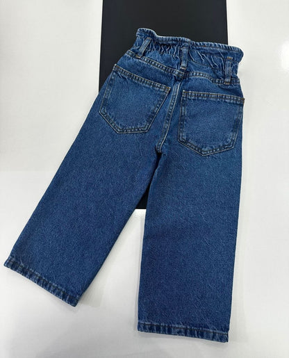 Donkerblauwe jeans
